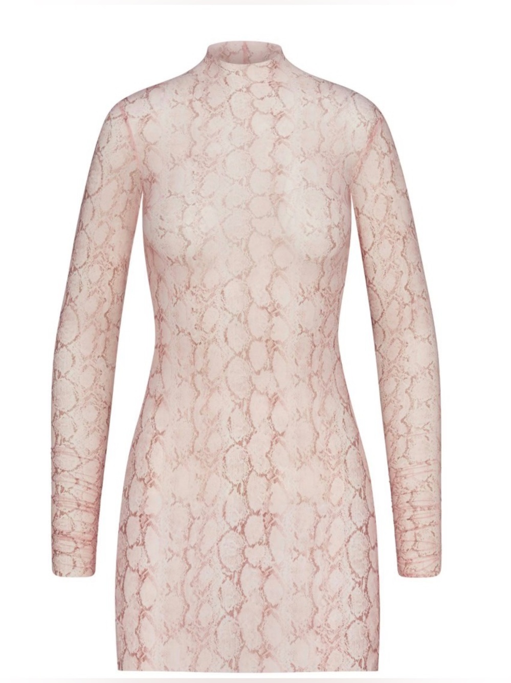 SKIMS Milky Sheer Tunic Mini Dress